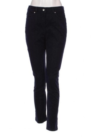 Pantaloni de velvet de femei Mona, Mărime M, Culoare Albastru, Preț 28,32 Lei