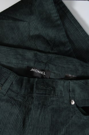 Pantaloni de velvet de femei Monki, Mărime XS, Culoare Verde, Preț 20,99 Lei