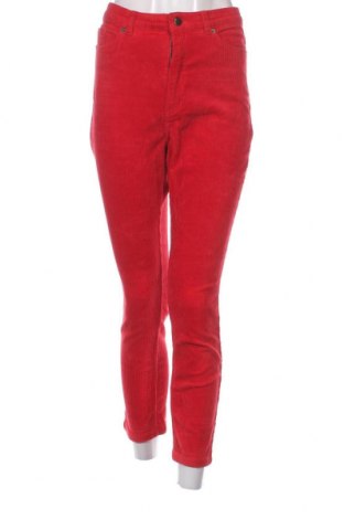 Дамски джинси Monki, Размер S, Цвят Червен, Цена 11,50 лв.