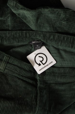 Pantaloni de velvet de femei Monki, Mărime XL, Culoare Verde, Preț 32,90 Lei