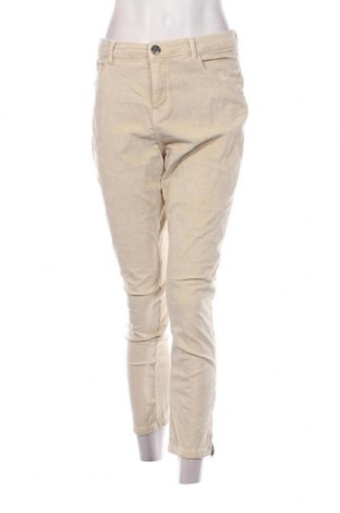Pantaloni de velvet de femei Opus, Mărime L, Culoare Bej, Preț 223,68 Lei