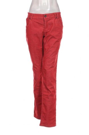 Pantaloni de velvet de femei Promod, Mărime XL, Culoare Roz, Preț 74,18 Lei