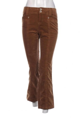 Pantaloni de velvet de femei Rosner, Mărime M, Culoare Maro, Preț 174,55 Lei