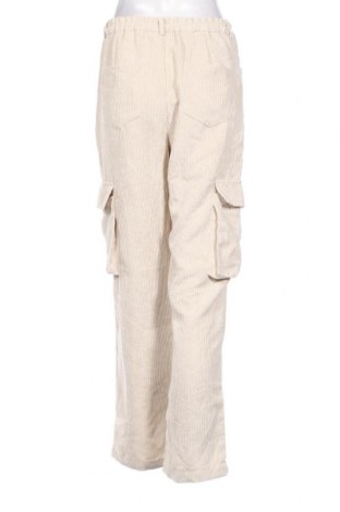 Γυναικείο κοτλέ παντελόνι SHEIN, Μέγεθος M, Χρώμα Εκρού, Τιμή 7,00 €
