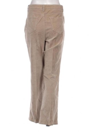 Pantaloni de velvet de femei Sonoma, Mărime XL, Culoare Bej, Preț 38,16 Lei