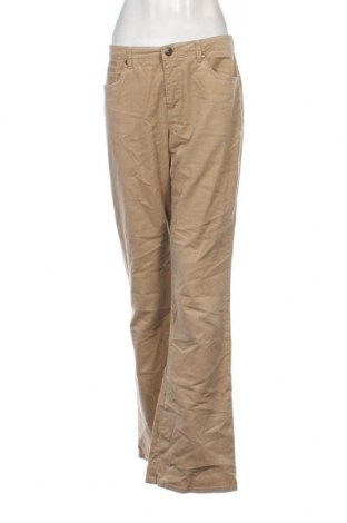 Pantaloni de velvet de femei Street One, Mărime L, Culoare Bej, Preț 74,18 Lei