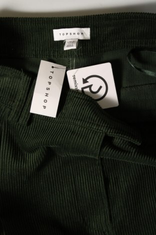 Γυναικείο κοτλέ παντελόνι Topshop, Μέγεθος L, Χρώμα Πράσινο, Τιμή 16,78 €