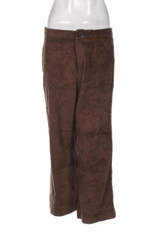 Дамски джинси Zara, Размер L, Цвят Кафяв, Цена 14,78 лв.