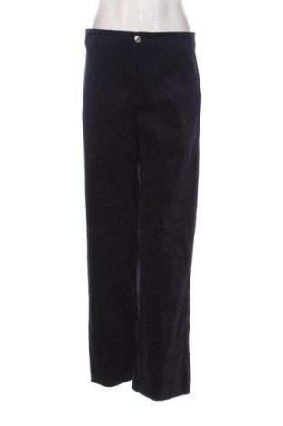 Γυναικείο κοτλέ παντελόνι Zara, Μέγεθος M, Χρώμα Μπλέ, Τιμή 4,34 €