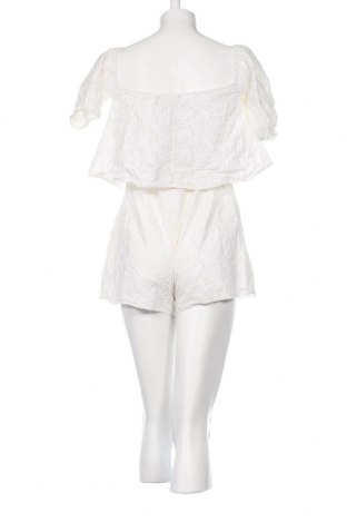 Damen Overall Bershka, Größe L, Farbe Weiß, Preis 22,18 €