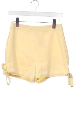 Дамски къс панталон, Размер XS, Цвят Жълт, Цена 3,04 лв.