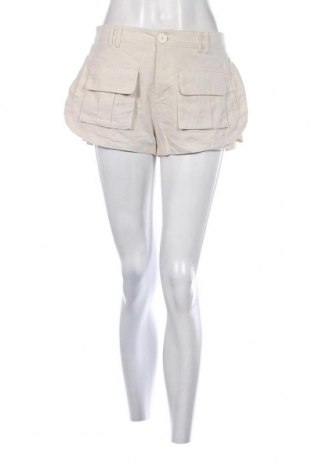 Дамски къс панталон, Размер M, Цвят Бежов, Цена 7,60 лв.