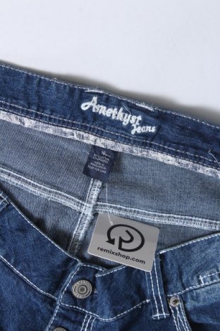 Pantaloni scurți de femei Amethyst Jeans, Mărime XXL, Culoare Albastru, Preț 71,38 Lei