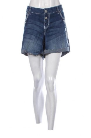 Pantaloni scurți de femei Amethyst Jeans, Mărime XXL, Culoare Albastru, Preț 66,28 Lei