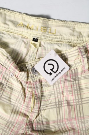 Pantaloni scurți de femei Amisu, Mărime S, Culoare Galben, Preț 24,72 Lei