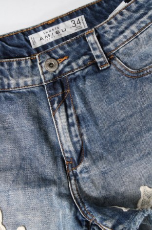 Pantaloni scurți de femei Amisu, Mărime S, Culoare Albastru, Preț 39,90 Lei