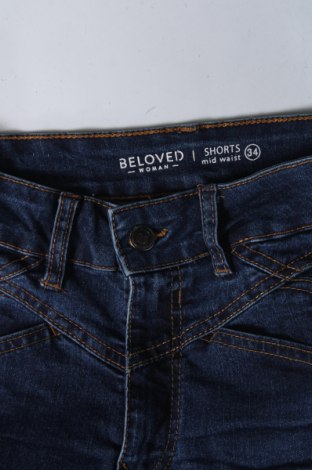 Pantaloni scurți de femei Beloved, Mărime XS, Culoare Albastru, Preț 48,57 Lei