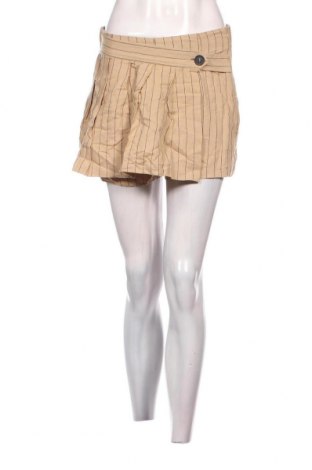 Γυναικείο κοντό παντελόνι Bershka, Μέγεθος S, Χρώμα  Μπέζ, Τιμή 5,29 €