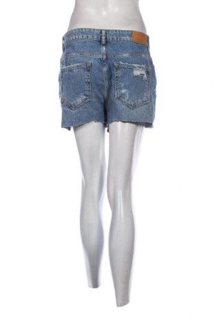 Γυναικείο κοντό παντελόνι Bershka, Μέγεθος M, Χρώμα Μπλέ, Τιμή 9,72 €