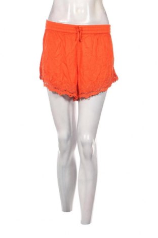 Дамски къс панталон Clockhouse, Размер M, Цвят Оранжев, Цена 7,60 лв.