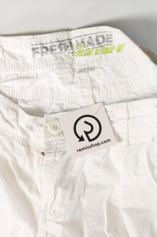 Pantaloni scurți de femei Fresh Made, Mărime M, Culoare Alb, Preț 111,84 Lei