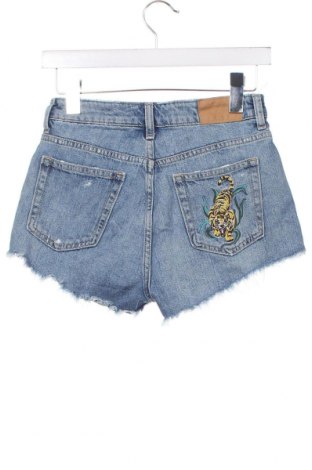 Pantaloni scurți de femei H&M, Mărime XS, Culoare Albastru, Preț 62,50 Lei