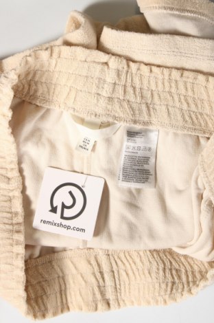 Pantaloni scurți de femei H&M, Mărime L, Culoare Ecru, Preț 62,50 Lei