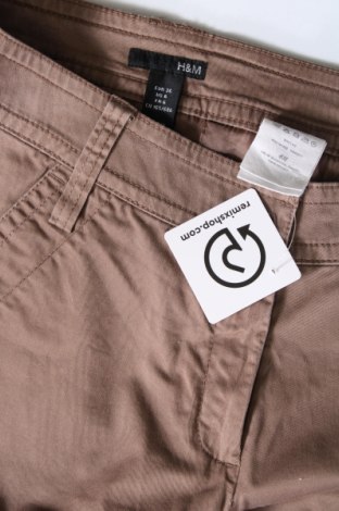 Γυναικείο κοντό παντελόνι H&M, Μέγεθος S, Χρώμα Καφέ, Τιμή 9,72 €