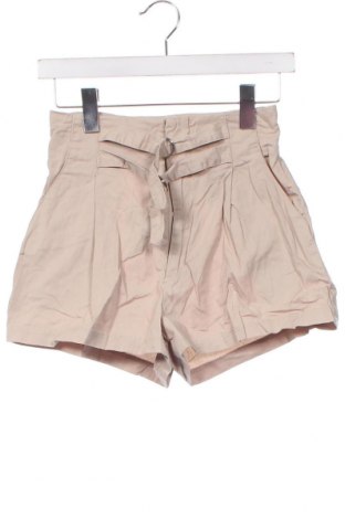 Дамски къс панталон H&M Divided, Размер XS, Цвят Бежов, Цена 19,00 лв.