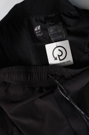 Дамски къс панталон H&M Sport, Размер S, Цвят Черен, Цена 19,00 лв.