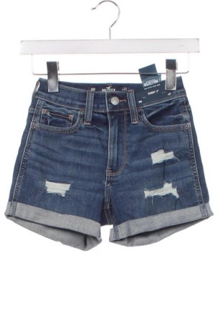 Pantaloni scurți de femei Hollister, Mărime XXS, Culoare Albastru, Preț 151,97 Lei