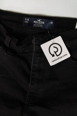 Pantaloni scurți de femei Hollister, Mărime M, Culoare Negru, Preț 111,84 Lei