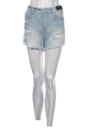 Pantaloni scurți de femei Hollister, Mărime S, Culoare Albastru, Preț 137,54 Lei