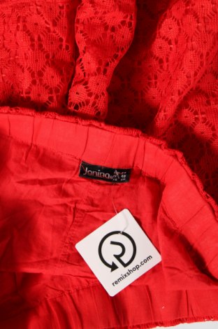 Γυναικείο κοντό παντελόνι Janina, Μέγεθος XL, Χρώμα Κόκκινο, Τιμή 11,75 €