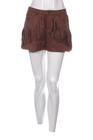Дамски къс панталон Loavies, Размер M, Цвят Кафяв, Цена 11,55 лв.