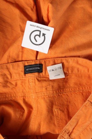 Γυναικείο κοντό παντελόνι Modeszene, Μέγεθος L, Χρώμα Πορτοκαλί, Τιμή 8,22 €
