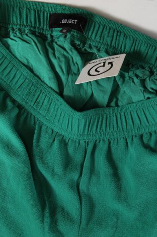 Γυναικείο κοντό παντελόνι Object, Μέγεθος M, Χρώμα Πράσινο, Τιμή 6,31 €