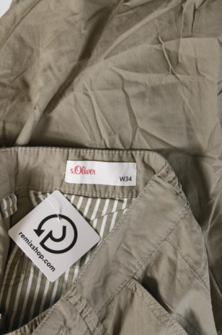 Pantaloni scurți de femei S.Oliver, Mărime XS, Culoare Verde, Preț 22,37 Lei