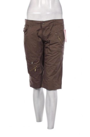 Γυναικείο κοντό παντελόνι Success, Μέγεθος M, Χρώμα Καφέ, Τιμή 12,05 €