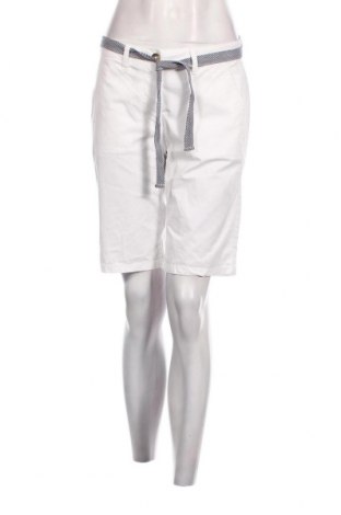 Γυναικείο κοντό παντελόνι Tom Tailor, Μέγεθος S, Χρώμα Λευκό, Τιμή 9,46 €