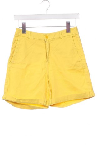 Γυναικείο κοντό παντελόνι United Colors Of Benetton, Μέγεθος XS, Χρώμα Κίτρινο, Τιμή 9,91 €