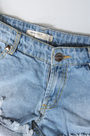Дамски къс панталон Vera & Lucy, Размер S, Цвят Син, Цена 19,00 лв.