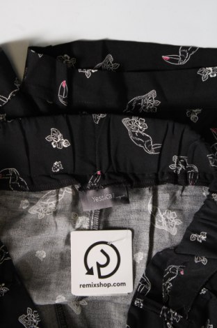 Γυναικείο κοντό παντελόνι Yessica, Μέγεθος XL, Χρώμα Μαύρο, Τιμή 11,75 €