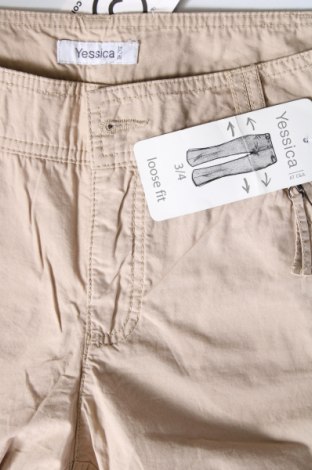 Γυναικείο κοντό παντελόνι Yessica, Μέγεθος S, Χρώμα  Μπέζ, Τιμή 15,86 €