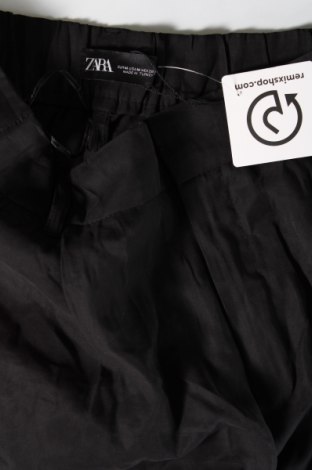Pantaloni scurți de femei Zara, Mărime M, Culoare Negru, Preț 23,03 Lei