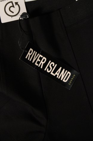 Γυναικείο κολάν River Island, Μέγεθος S, Χρώμα Μαύρο, Τιμή 9,59 €