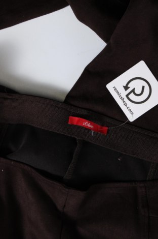 Damskie legginsy S.Oliver, Rozmiar XL, Kolor Brązowy, Cena 27,64 zł