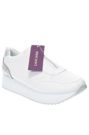 Γυναικεία παπούτσια Lascana, Μέγεθος 42, Χρώμα Λευκό, Τιμή 20,45 €