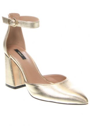 Γυναικεία παπούτσια ONLY, Μέγεθος 37, Χρώμα Χρυσαφί, Τιμή 15,88 €