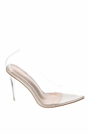 Γυναικεία παπούτσια Pretty Little Thing, Μέγεθος 38, Χρώμα Λευκό, Τιμή 12,78 €